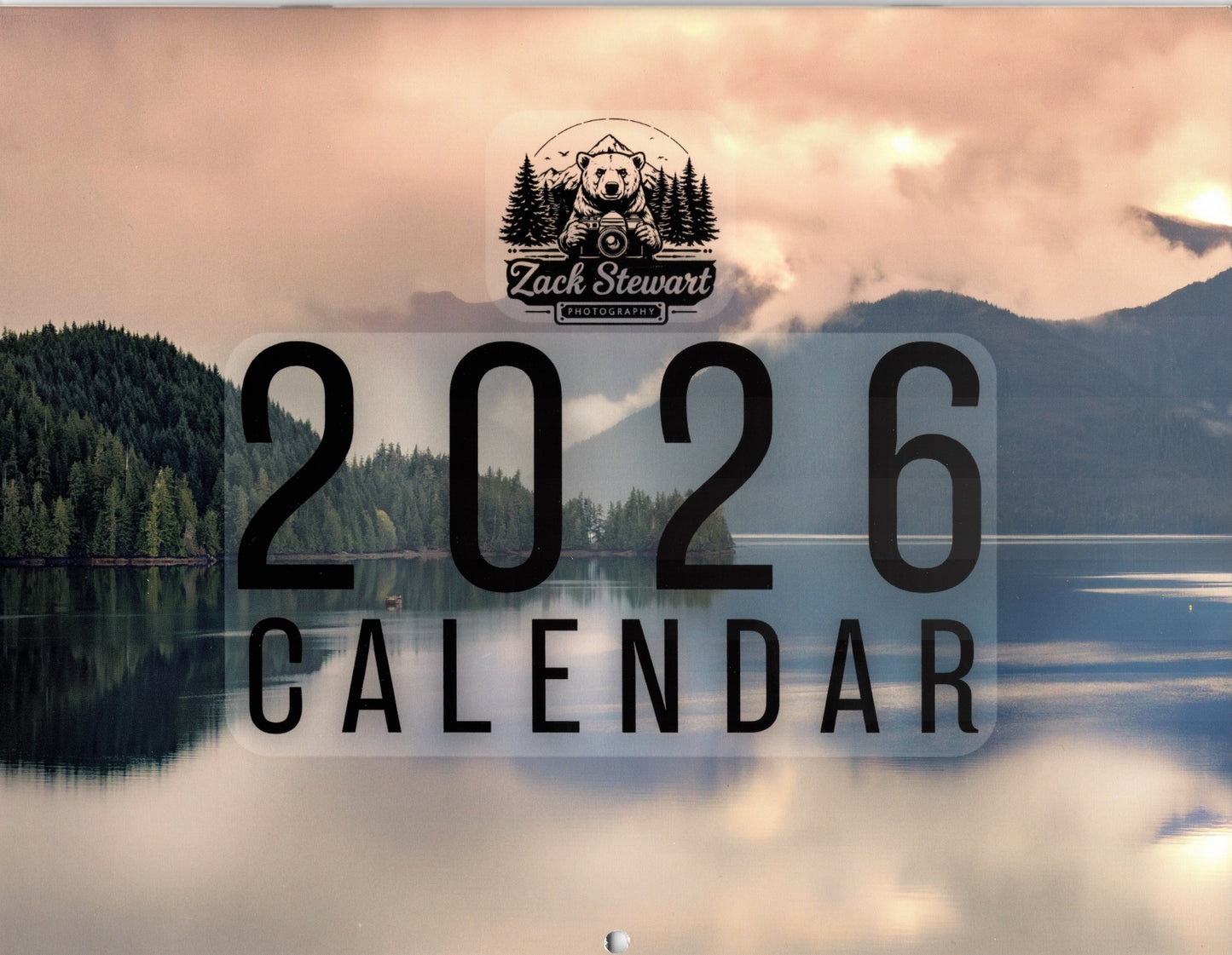 2026 Alaska Calendar - Zack Stewart Photography