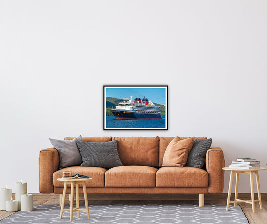 Disney Wonder Cruise Ship - Wall Art Photo Print