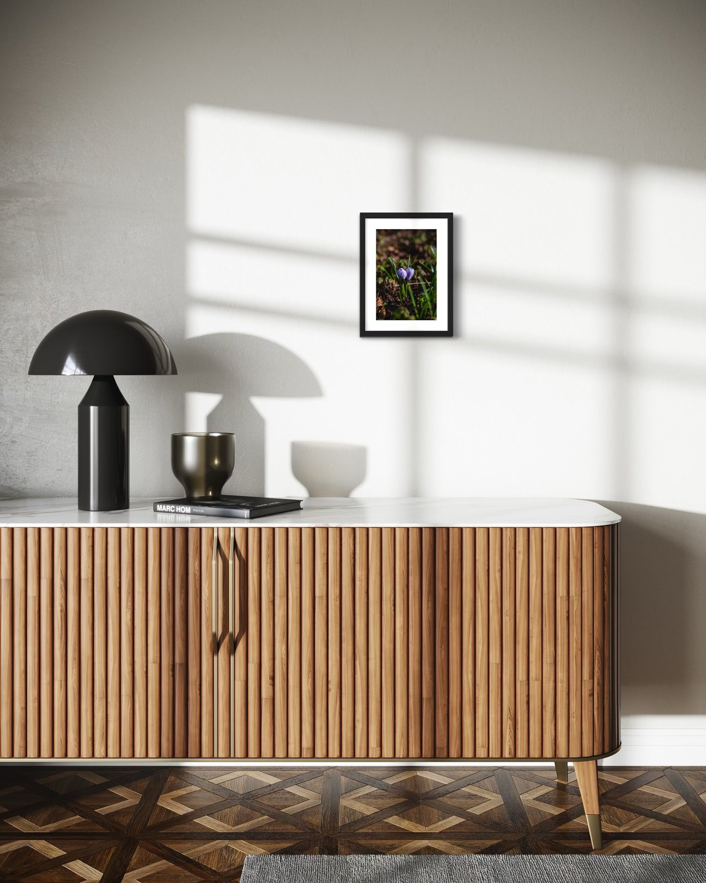 Closed Morning Crocus - Wall Art Photo Print - Zack Stewart Photography