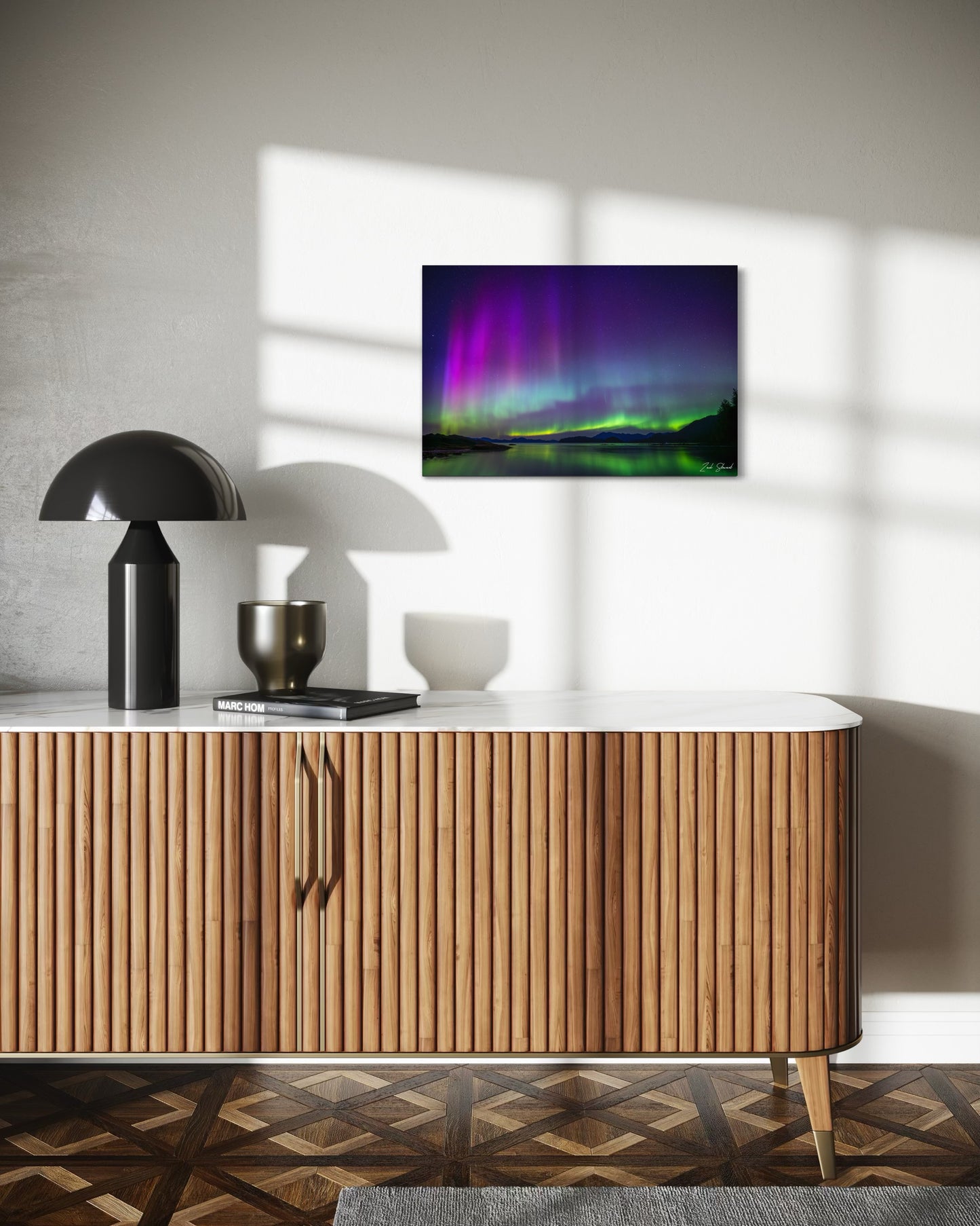 Cotton Candy Auroras - Wall Art Photo Print - Zack Stewart Photography
