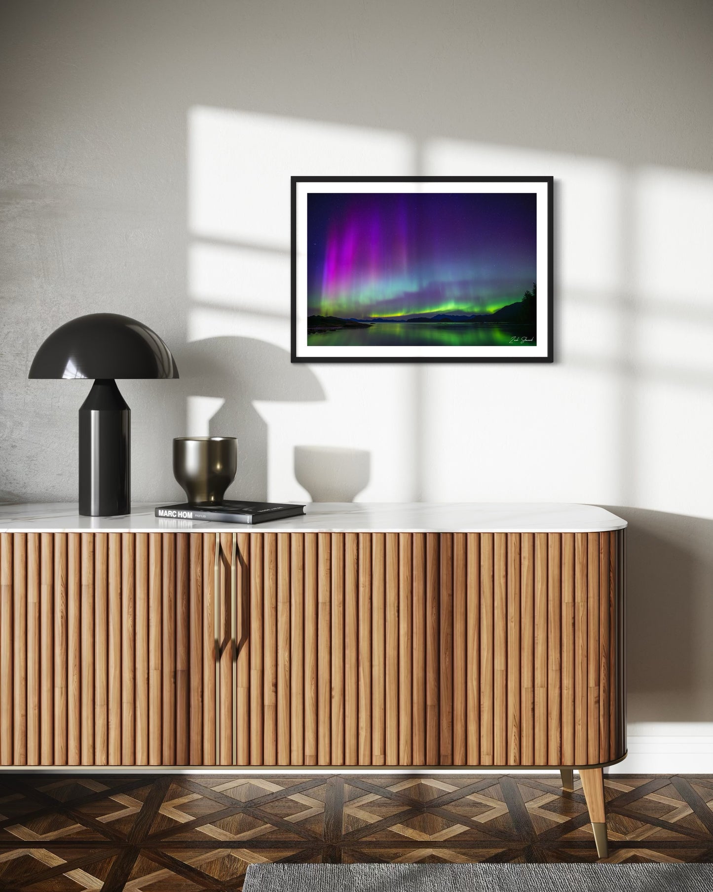 Cotton Candy Auroras - Wall Art Photo Print - Zack Stewart Photography