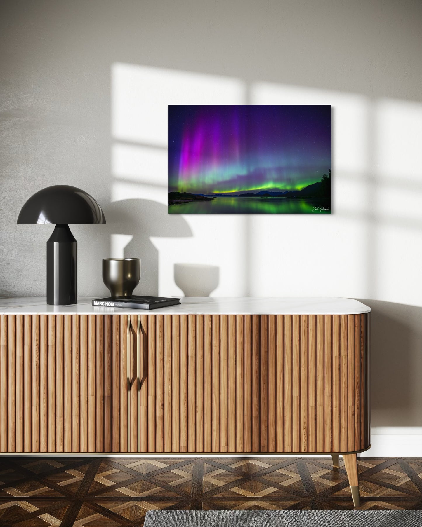 Cotton Candy Auroras - Wall Art Photo Print - Zack Stewart Photography