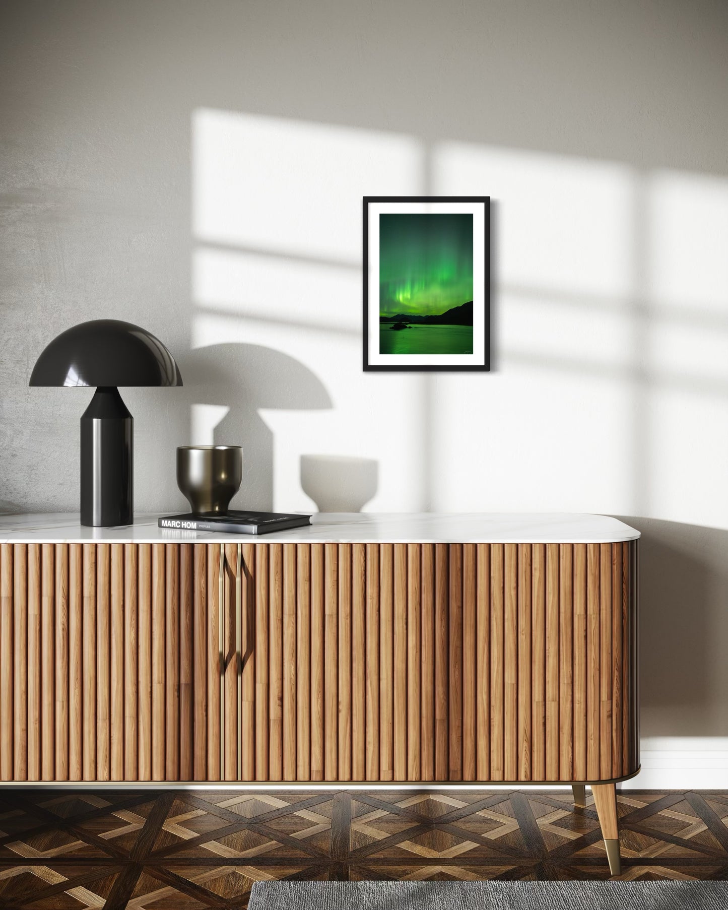 Emerald Aurora over Behm Canal - Wall Art Photo Print - Zack Stewart Photography