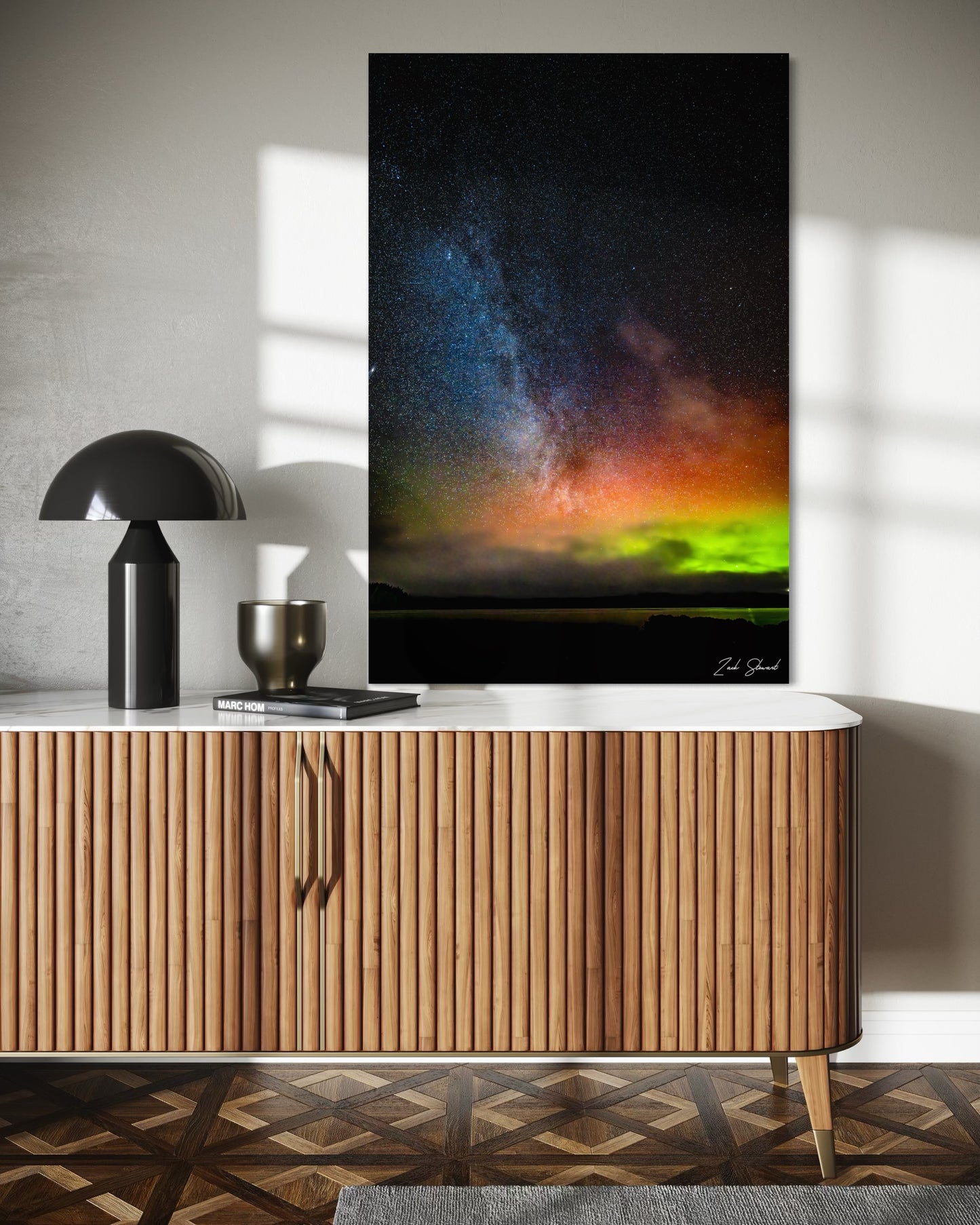 Milky Way Auroras - Wall Art Photo Print - Zack Stewart Photography