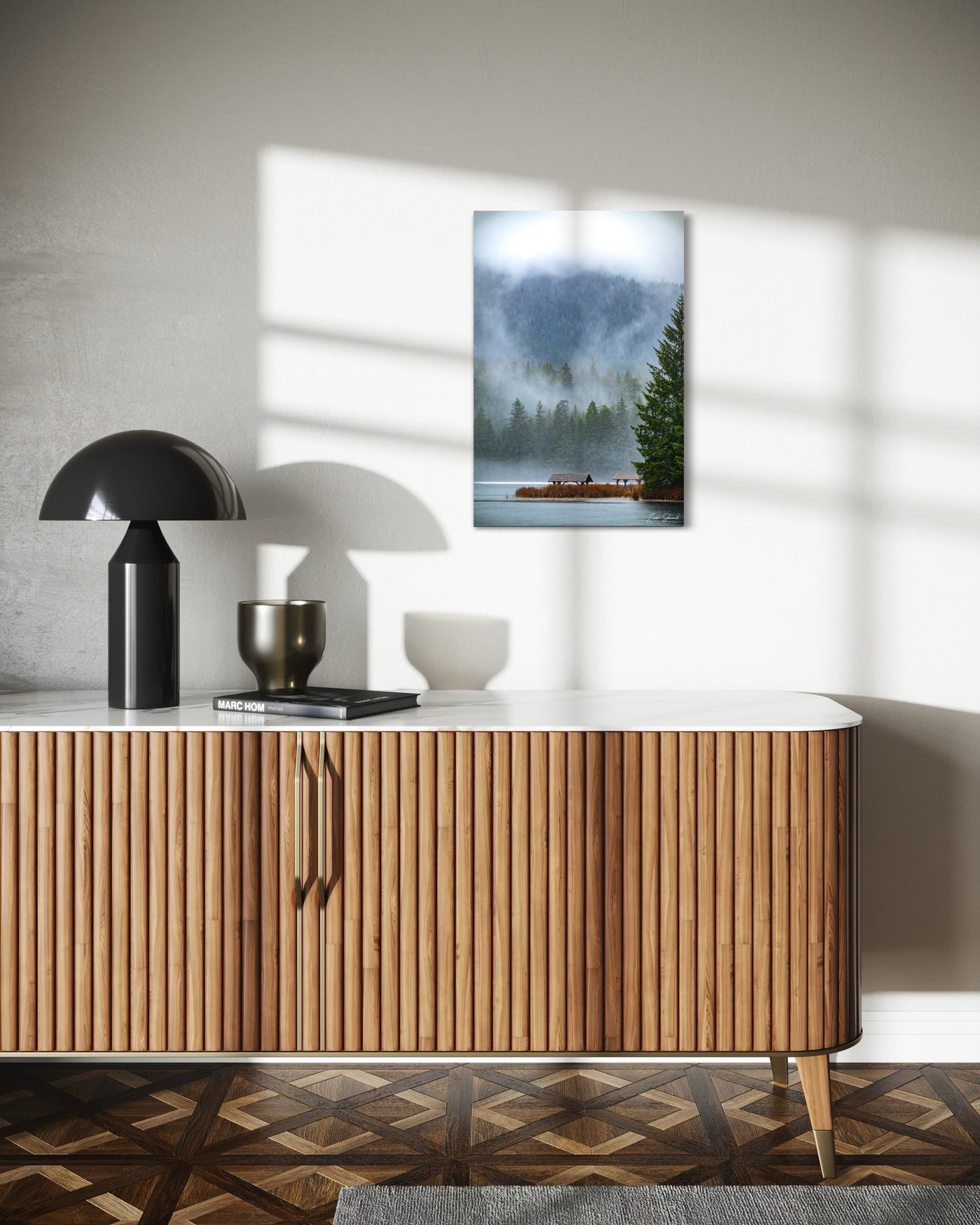 Misty Morning Lake - Wall Art Photo Print - Zack Stewart Photography