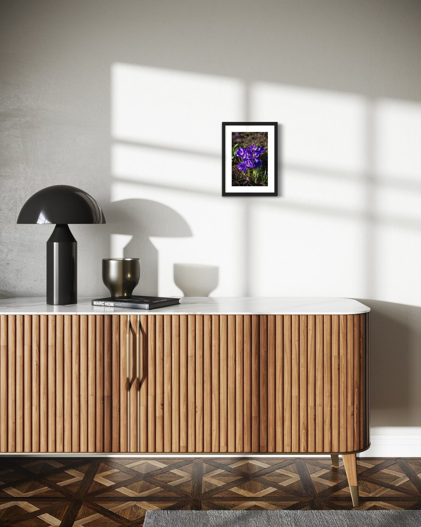 Purple Morning Crocuses - Wall Art Photo Print - Zack Stewart Photography