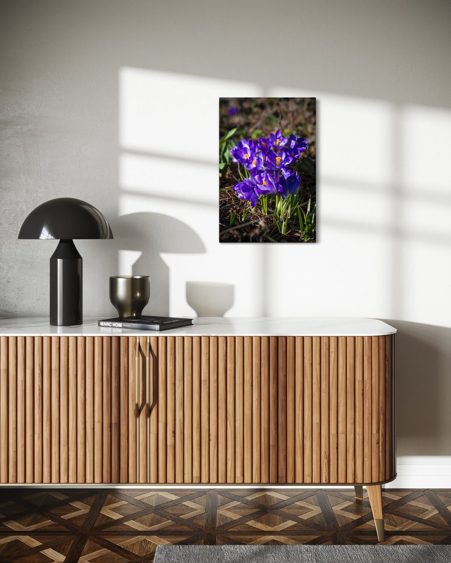 Purple Morning Crocuses - Wall Art Photo Print - Zack Stewart Photography