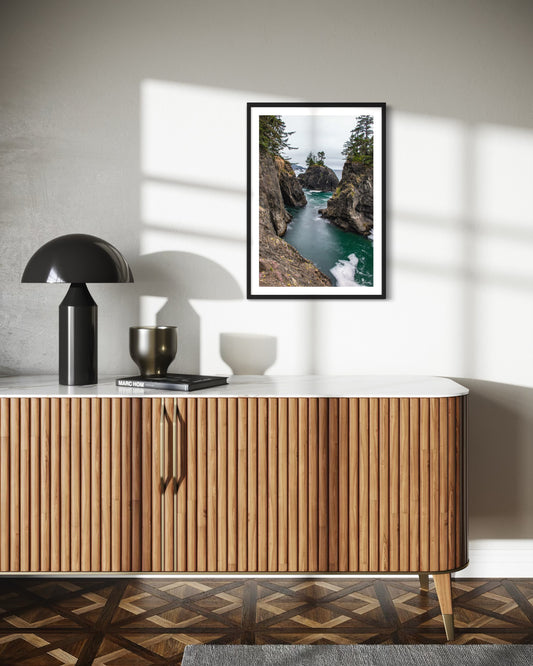 Natural Bridges Scenic Corridor Passage - Wall Art Photo Print - Zack Stewart Photography