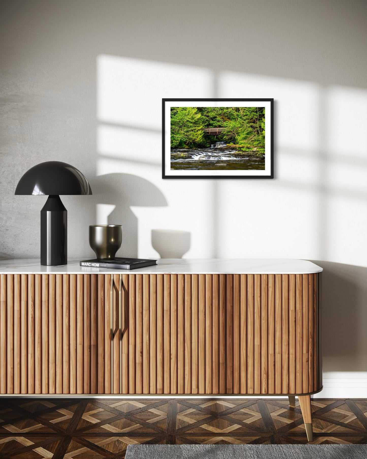 Settler's Cove Bridge Falls - Wall Art Photo Print - Zack Stewart Photography