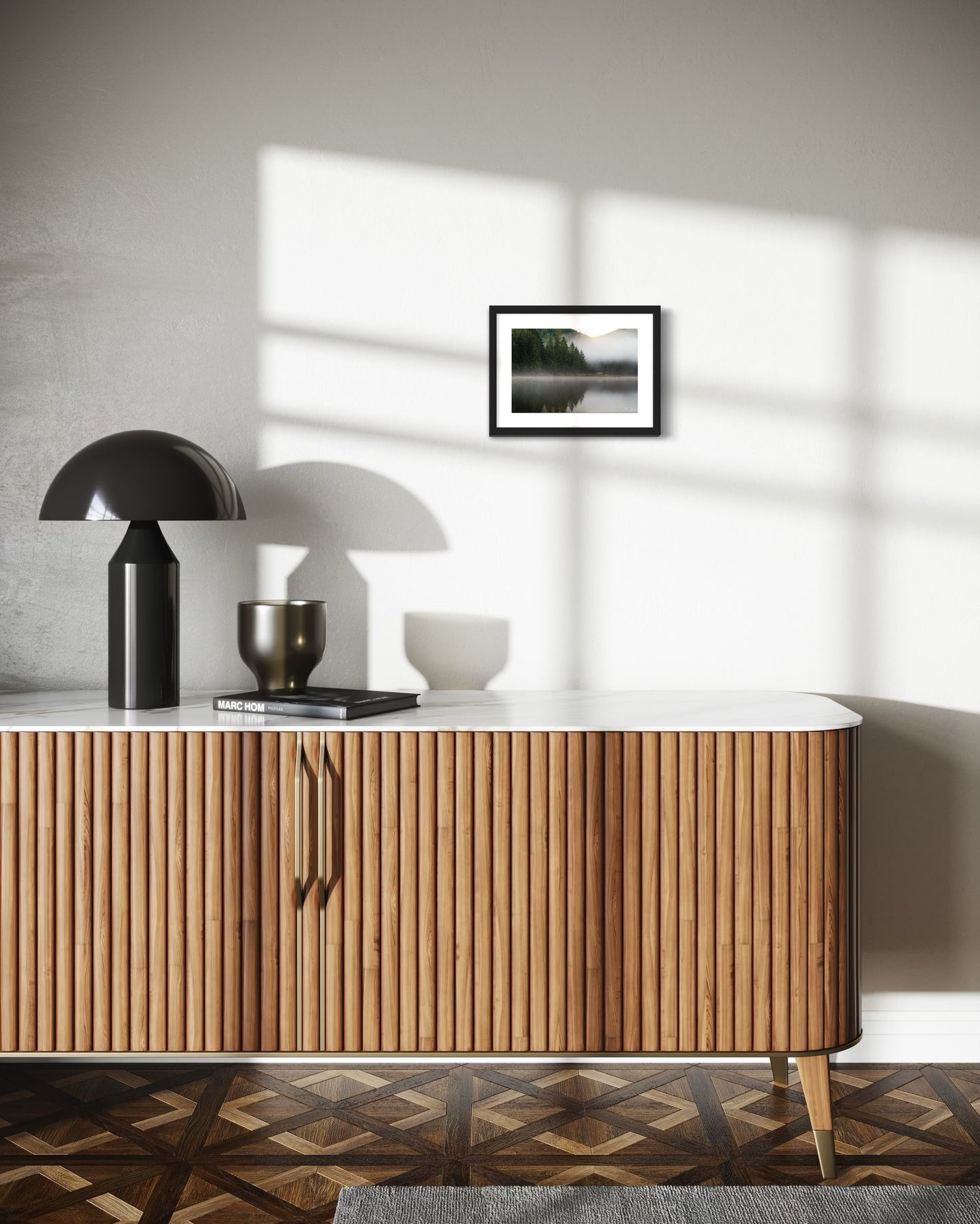 Foggy Forest Lake - Wall Art Photo Print - Zack Stewart Photography