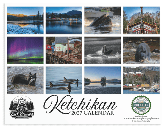 2027 Alaska Calendar - Zack Stewart Photography