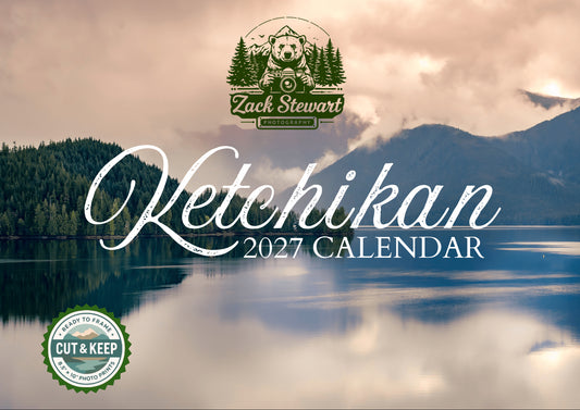 2027 Alaska Calendar - Zack Stewart Photography