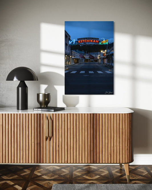 Ketchikan Welcome Arch - Wall Art Photo Print - Zack Stewart Photography