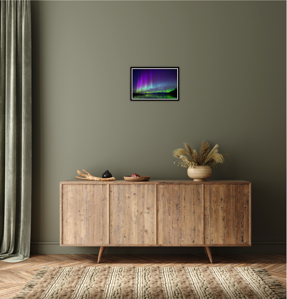Cotton Candy Auroras -  Wall Art Photo Print - Zack Stewart Photography