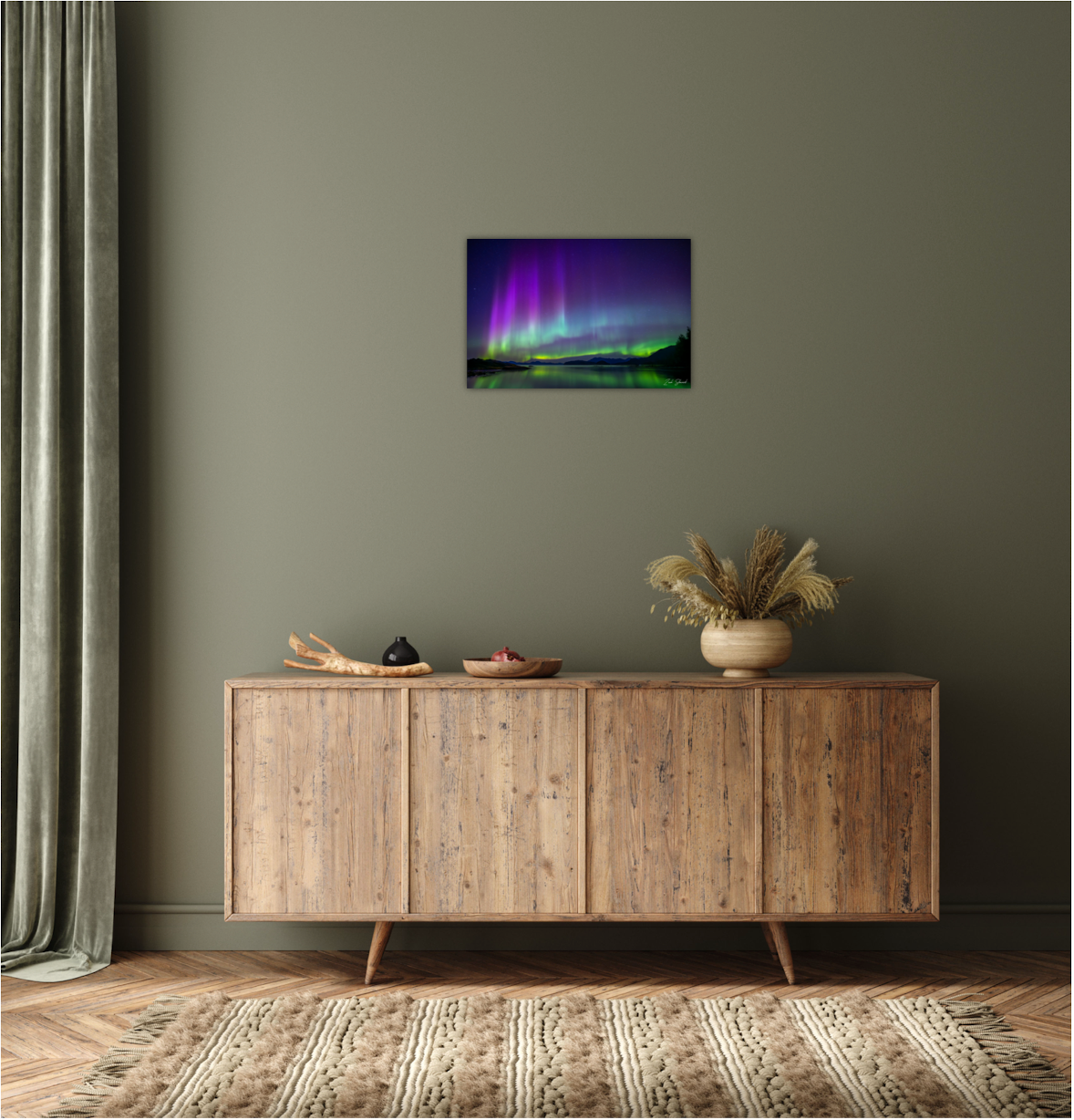 Cotton Candy Auroras -  Wall Art Photo Print - Zack Stewart Photography