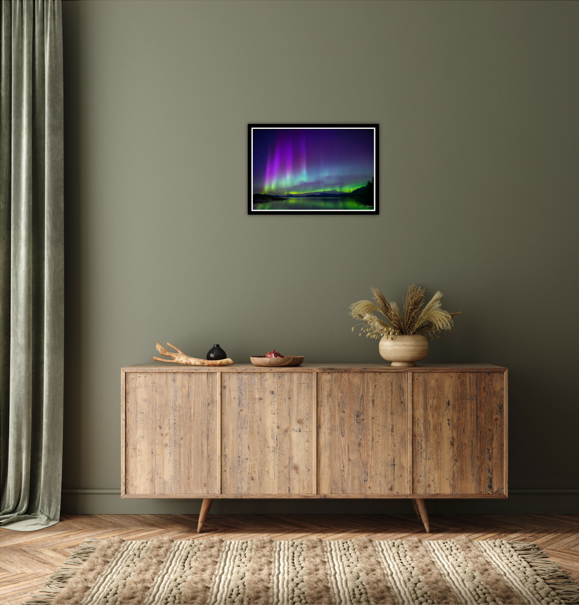 Cotton Candy Auroras -  Wall Art Photo Print - Zack Stewart Photography
