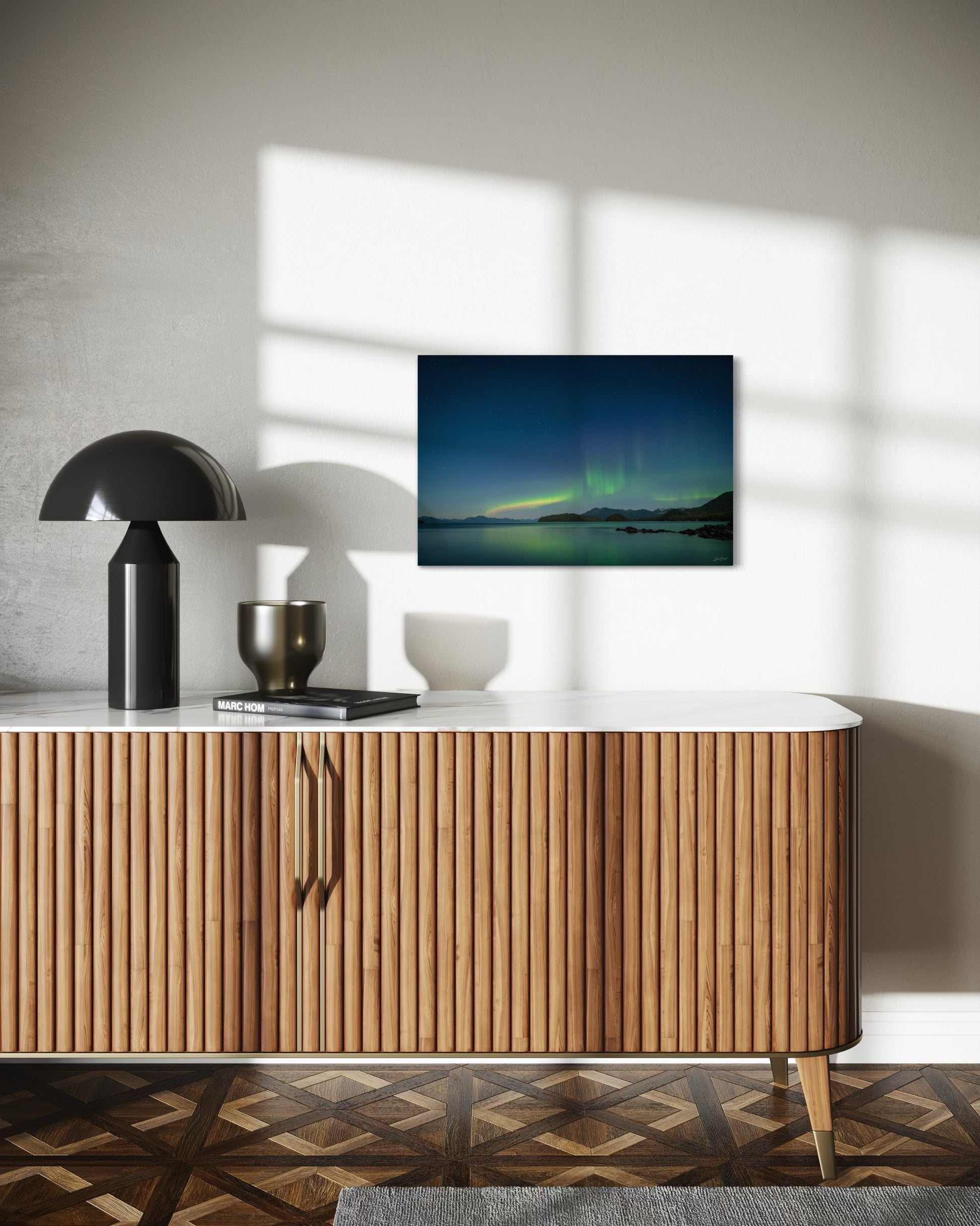 Aurora Castle over Behm Canal -  Wall Art Photo Print - Zack Stewart Photography