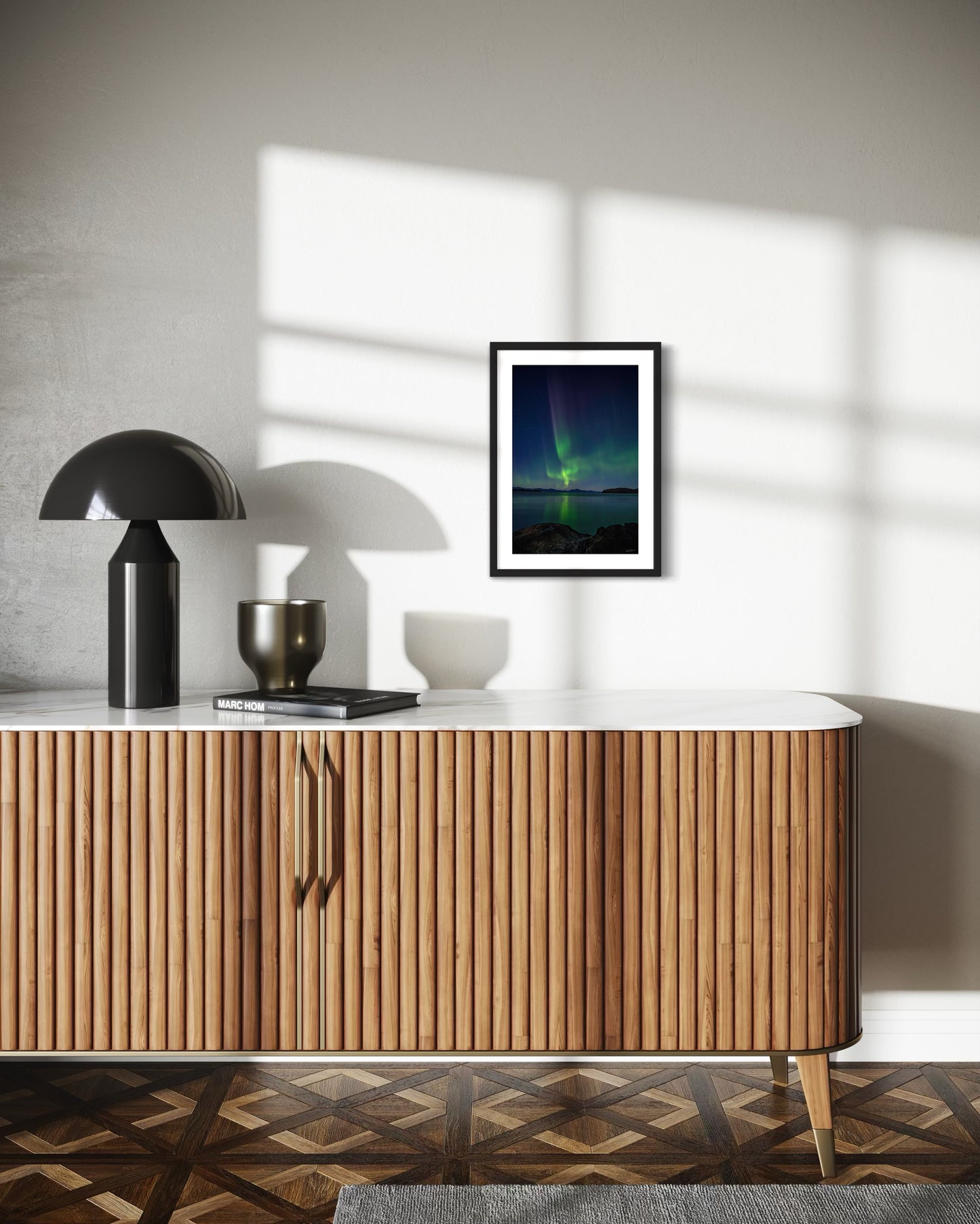 Aurora Flair over Behm Canal -  Wall Art Photo Print - Zack Stewart Photography