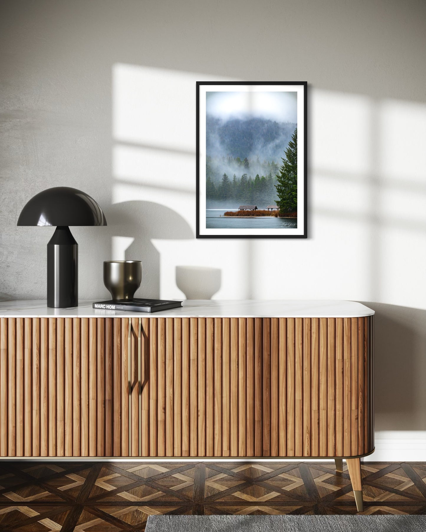 Misty Morning Lake - Wall Art Photo Print - Zack Stewart Photography
