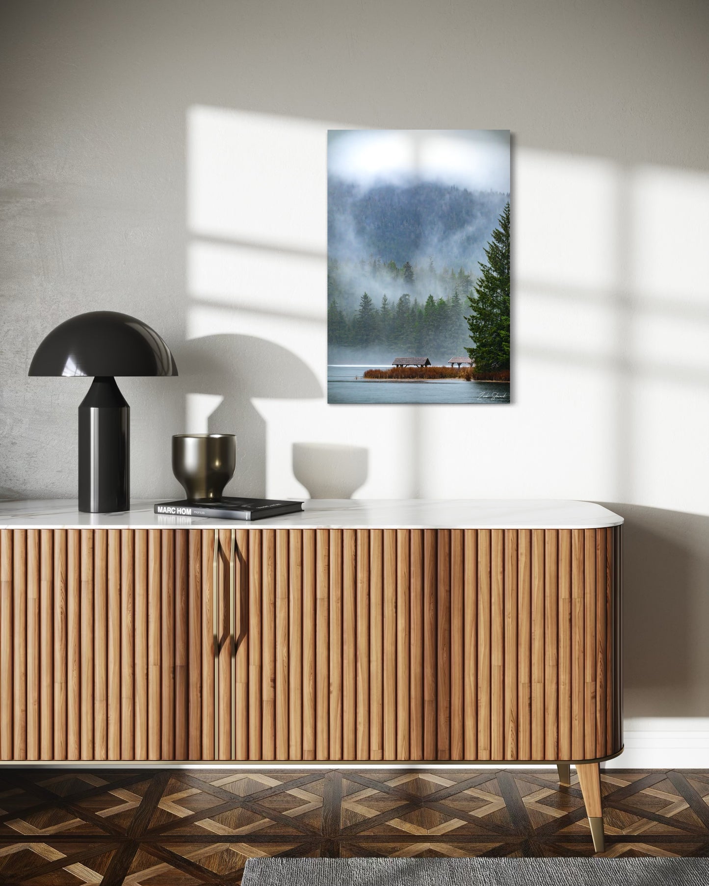Misty Morning Lake - Wall Art Photo Print - Zack Stewart Photography