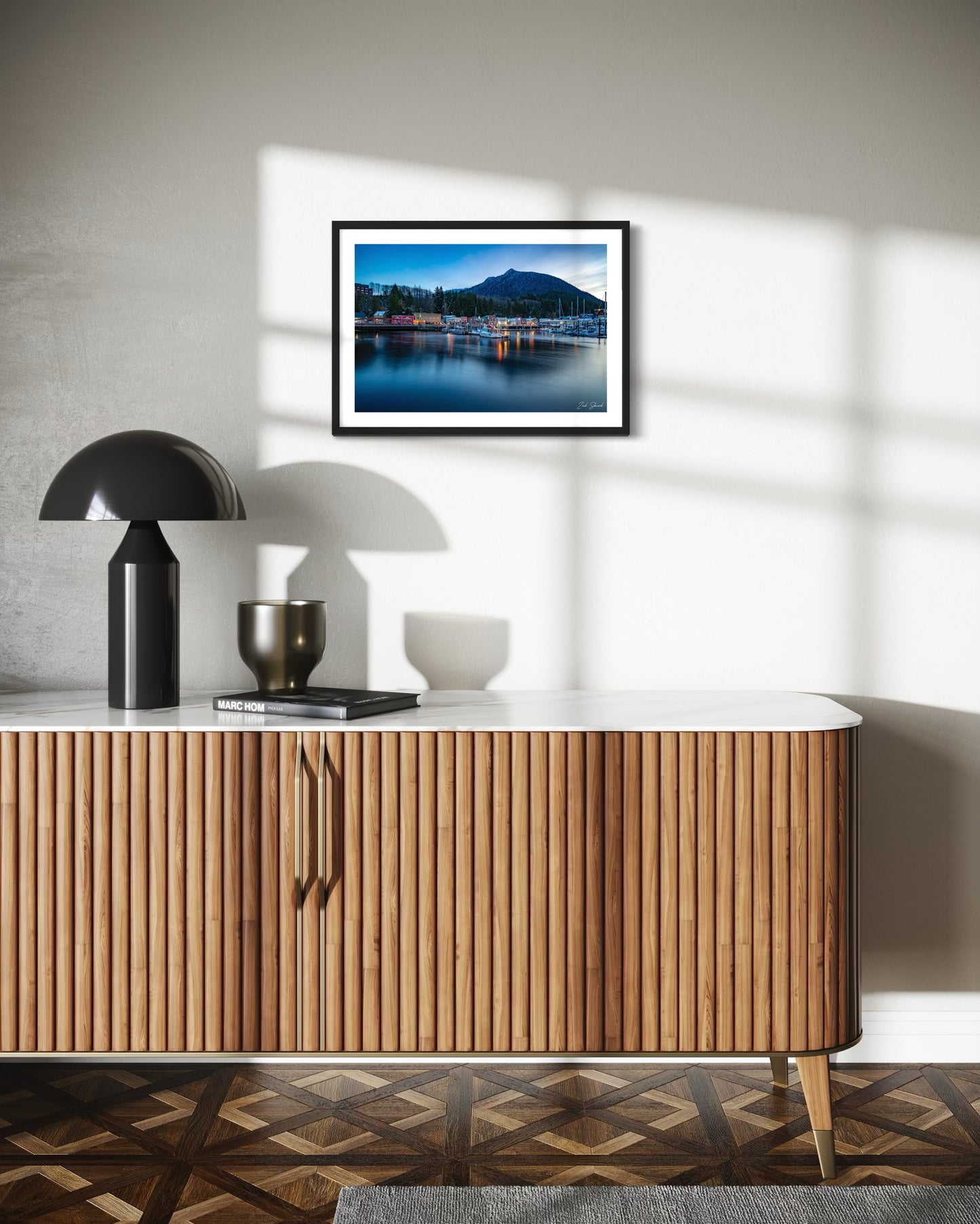 Early Morning Downtown Ketchikan - Wall Art Photo Print - Zack Stewart Photography
