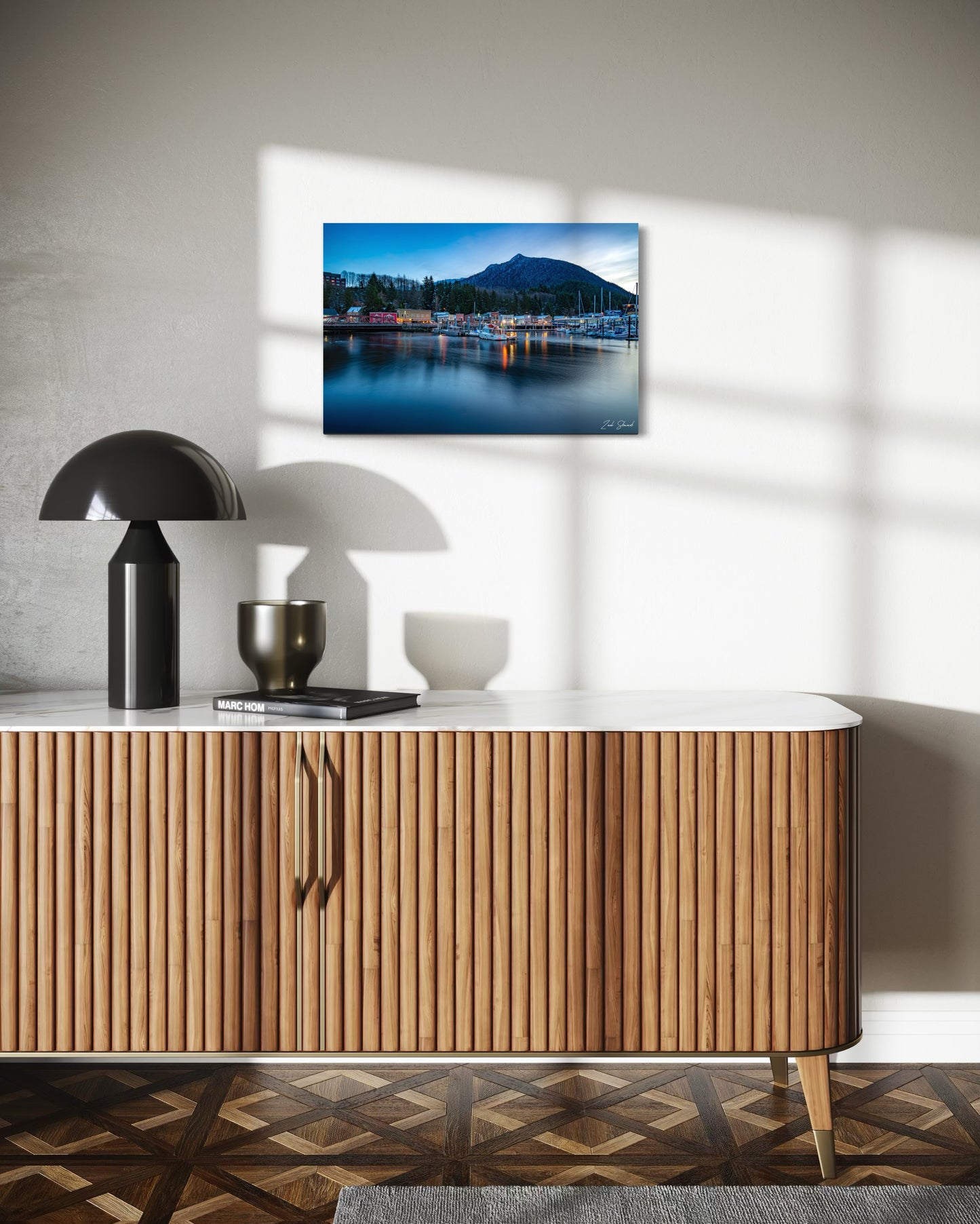 Early Morning Downtown Ketchikan - Wall Art Photo Print - Zack Stewart Photography