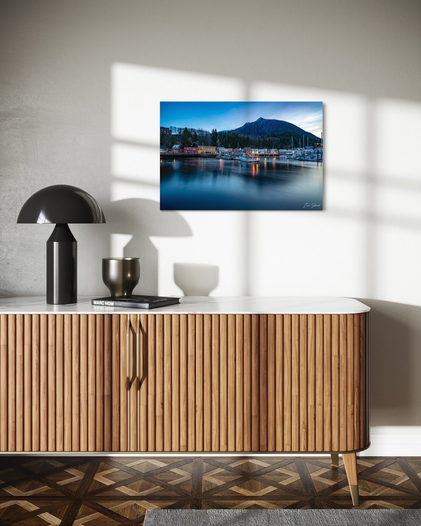 Early Morning Downtown Ketchikan - Wall Art Photo Print - Zack Stewart Photography