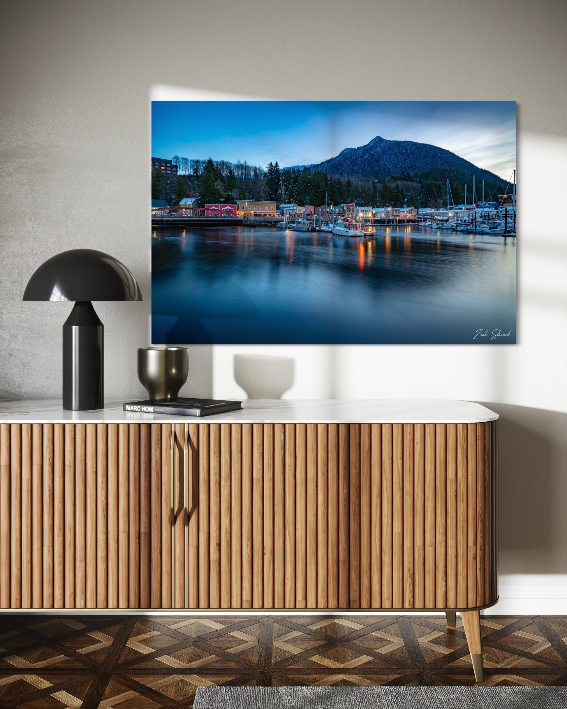 Early Morning Downtown Ketchikan - Wall Art Photo Print - Zack Stewart Photography
