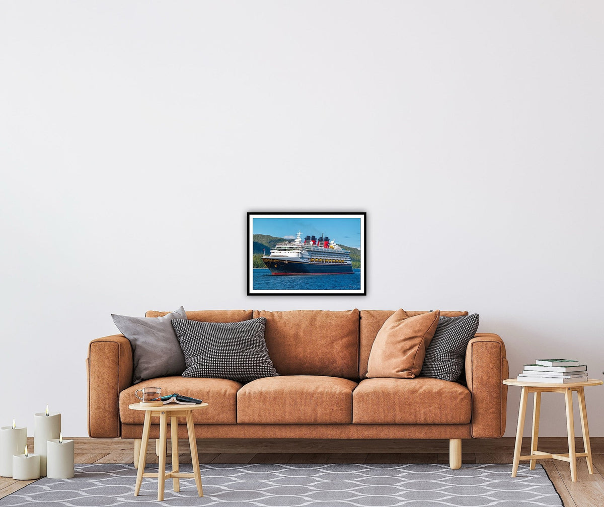 Disney Wonder Cruise Ship -  Wall Art Photo Print - Zack Stewart Photography