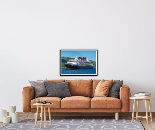Disney Wonder Cruise Ship -  Wall Art Photo Print - Zack Stewart Photography