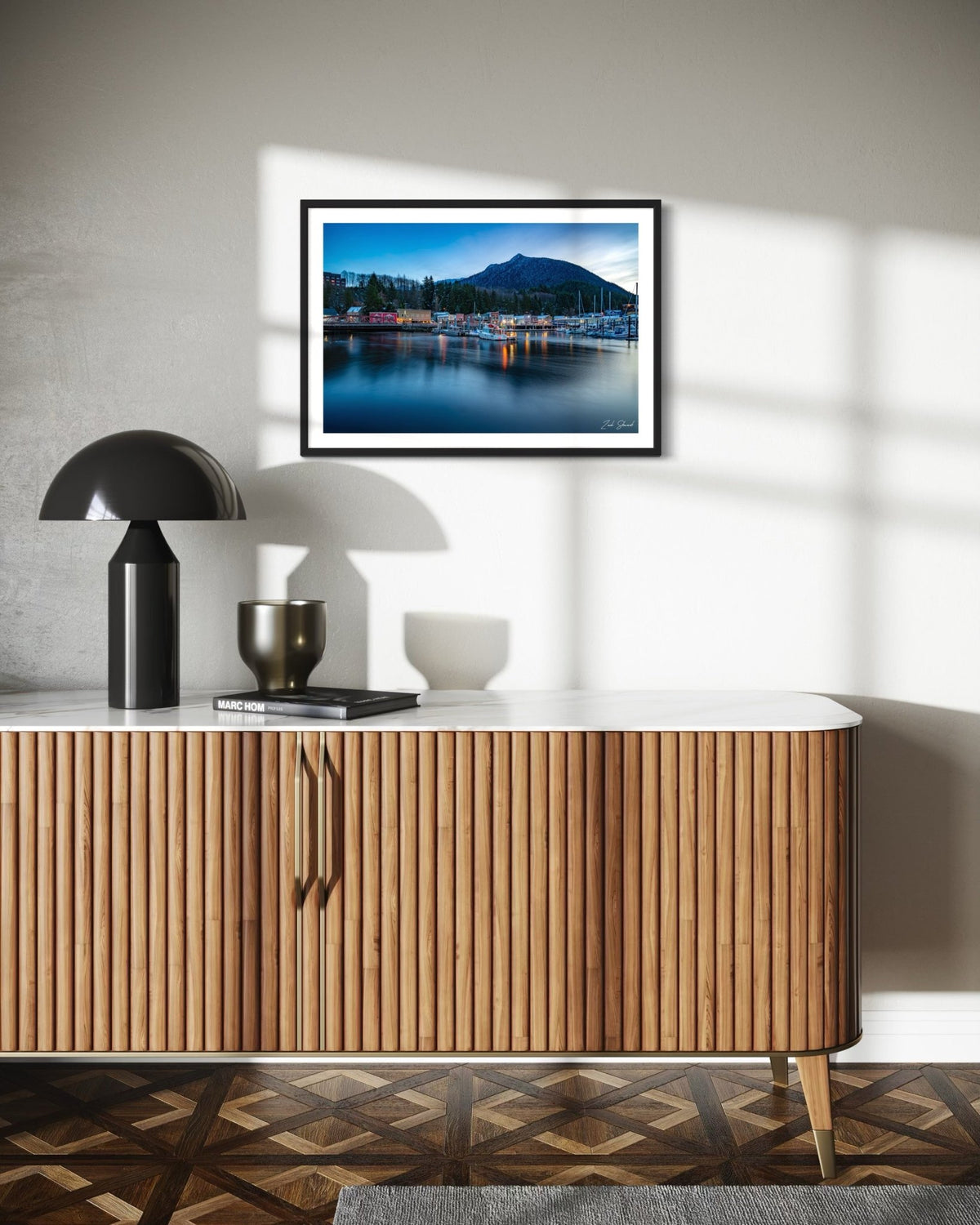 Early Morning Downtown Ketchikan - Wall Art Photo Print - Zack Stewart Photography