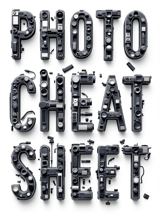 Photography Cheat Sheet - Zack Stewart Photography